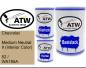 Preview: Chevrolet, Medium Neutral II (Interior Color), 52 / WA195A: 500ml Lackdose + 500ml Klarlack + 250ml Härter - Set, von ATW Autoteile West.